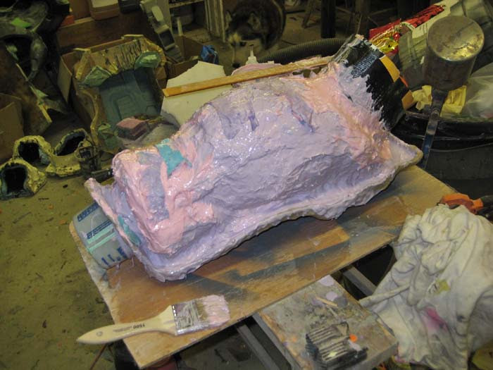 Calf mold rubber done