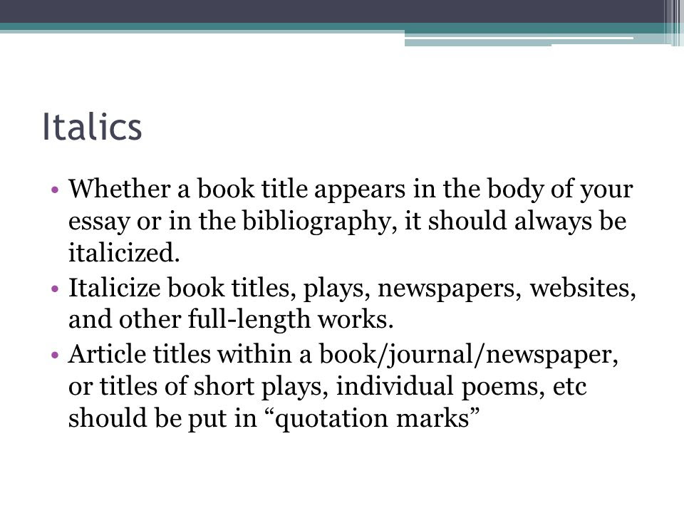 How To Cite A Book Quotes Or Italics How to Wiki 89
