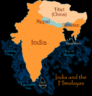map_india nepal