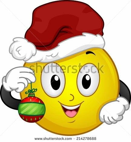 Smiley Frohe Weihnachten