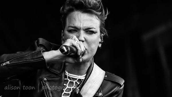 Lzzy Hale, vocals, Halestorm