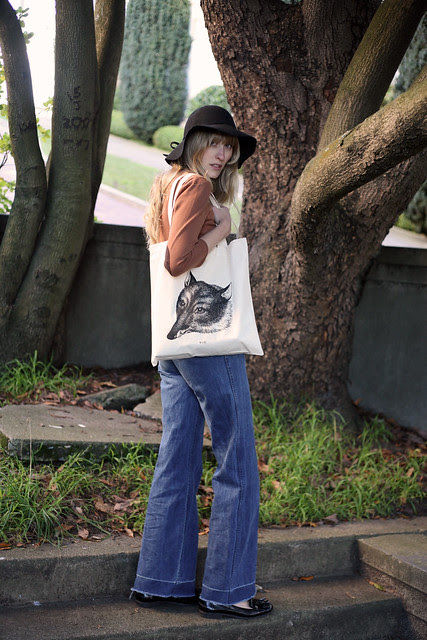 fox tote!
