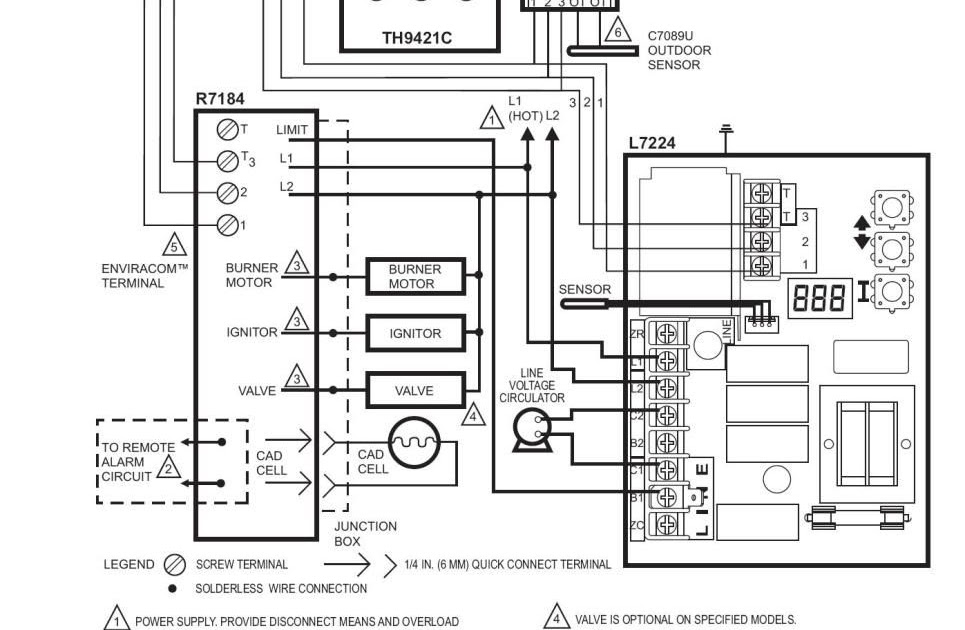 Honeywell Rth221b Wiring Diagram - Electrical Schematic Diagram Images