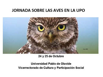 Jornada sobre las Aves en la UPO. 24 Octubre 2011