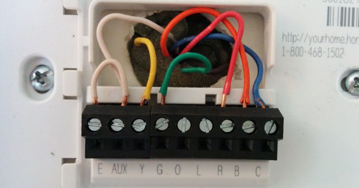 Honeywell Rth111 Thermostat Wiring Diagram GRAMWIR