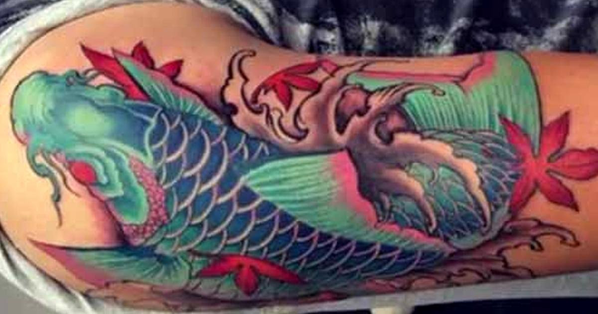 Gambar Tato Di Tangan Ikan Koi Koleksi Gambar HD