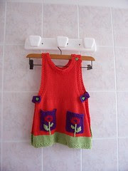 anouk girl's pinafore