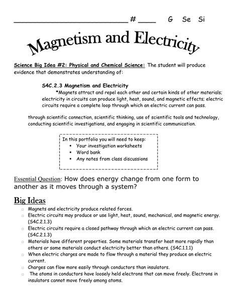 Grade 9 Electricity Quiz Pdf