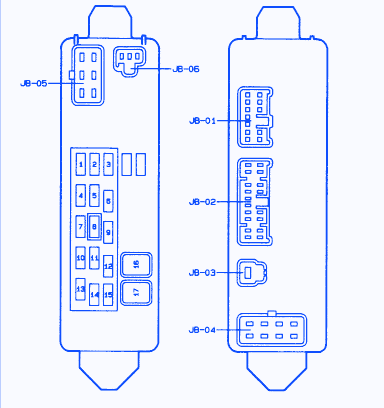 1997 Mazda B2300 Fuse Box Layout - Wiring Diagram Schemas