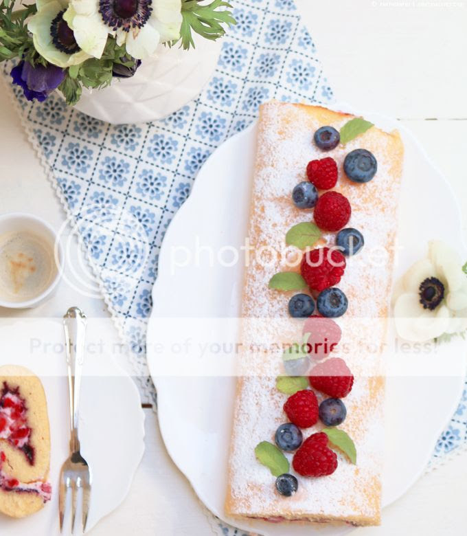 {Lets cook together} Verry Berry: einfache Biskuitrolle | whatinaloves.com