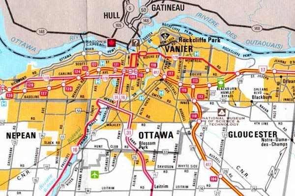 Ottawa Map ~ World Of Map