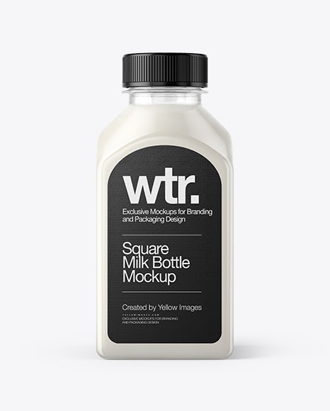 Download Download Psd Mockup Bottle With Milk Clear Milk Bottle Dairy Milk Milk Bottle Milk Bottle Mockup Milk Mockup Milky Organic Pet Milk Bottle Square Milk Bottle Textured Label Psd PSD Mockup Templates