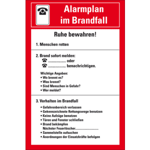 Notfall Und Alarmplan Vorlage Excel / Notfall Und Alarmplan Vorlage