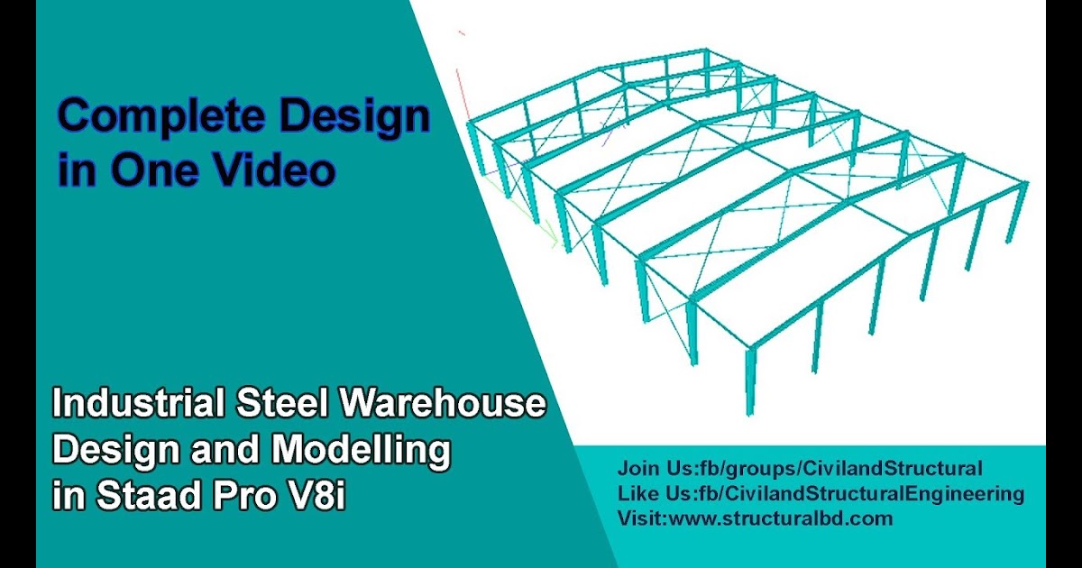 Staad.pro v8i basics video tutorial