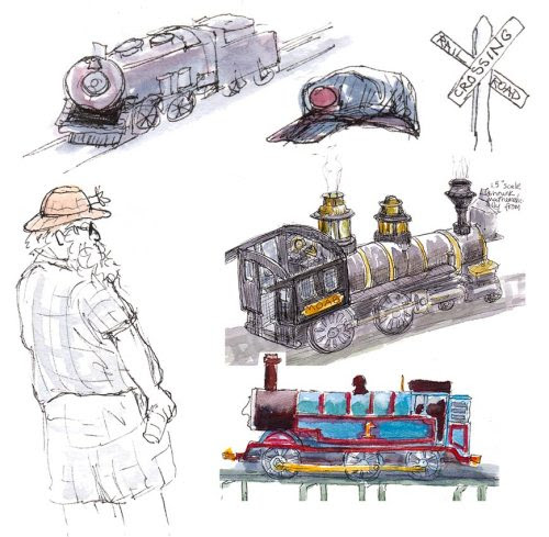 Steam Train Medley from multiple sketches Steam Train Medley from multiple sketches