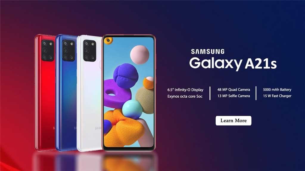 galaxy a21s camera specs