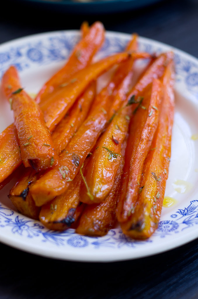 Mesised porgandid / Honey glazed carrots