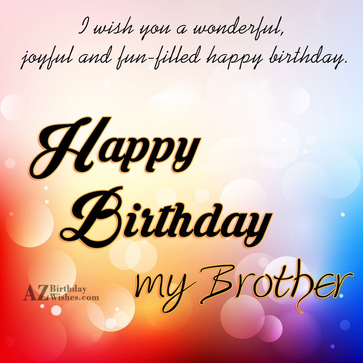 Birthday wishes for deceased brother