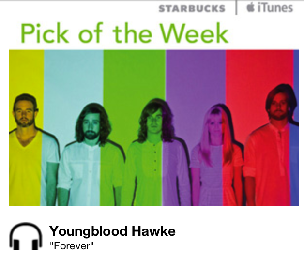 Starbucks iTunes Pick of the Week - Youngblood Hawke - Forever