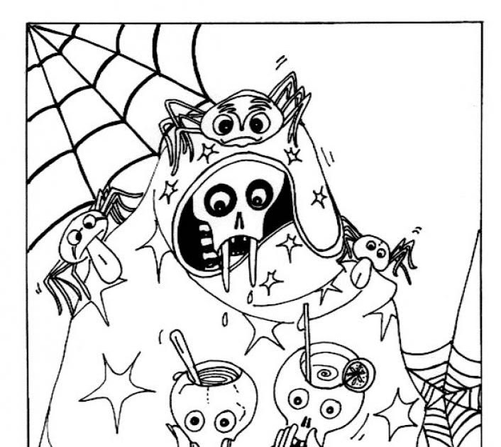 40 Gruselige Halloween Ausmalbilder Zum Ausdrucken