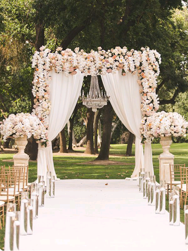 Desain Pernikahan Outdoor Wedding Reception Decorations In Nigeria