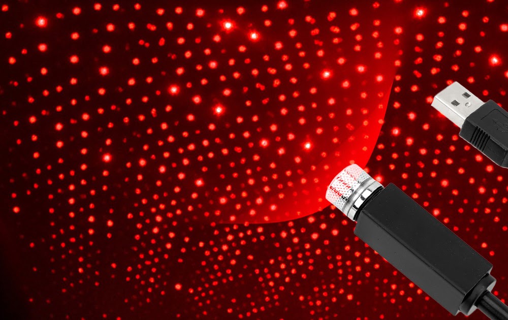 Лазерный USB проектор звездное небо
