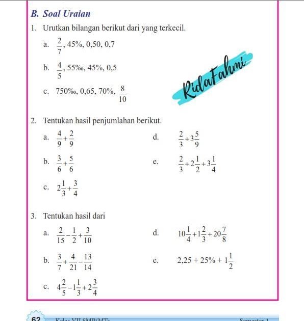 Kunci Jawaban Matematika Kelas 6 Halaman 83