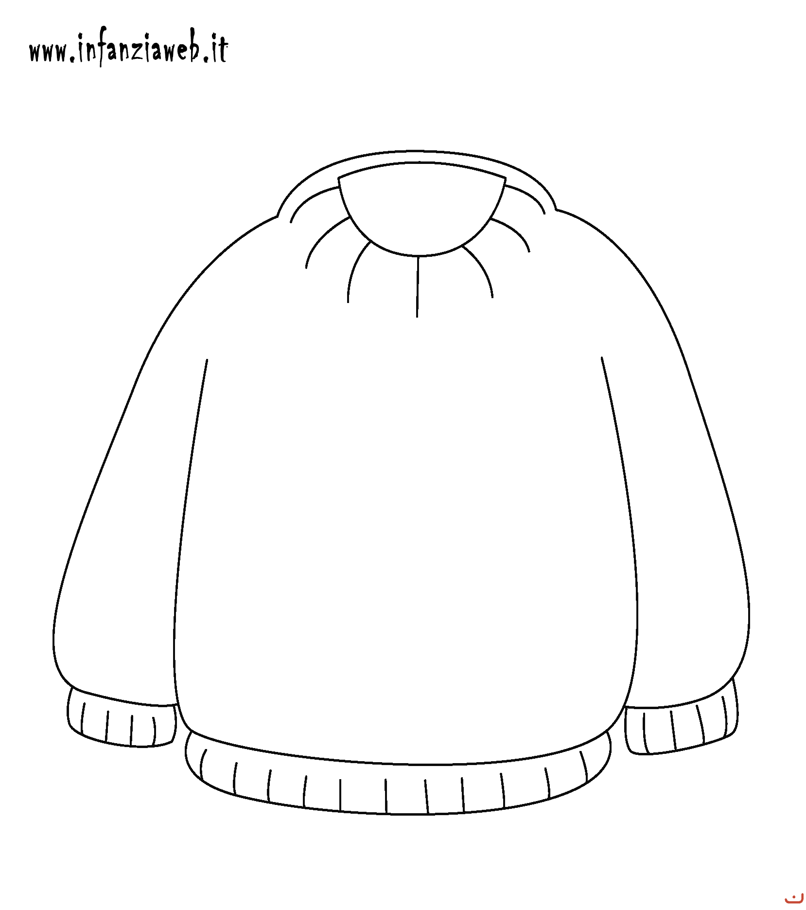 Disegni Da Colorare Indumenti Scuola Infanzia Coloradisegni