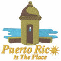 Puerto Rico Is The Place Embroidered Shirt embroideredshirt