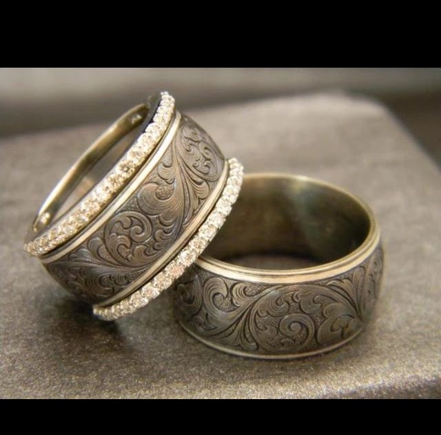Western turquoise wedding rings for women silver PutinBay Сlick