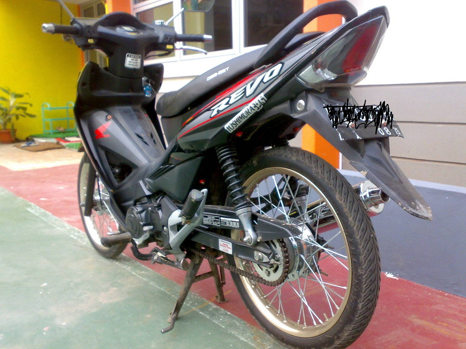 Foto Modifikasi Motor Revo Lama Terkeren Dan Terbaru | Modifikasi Trail