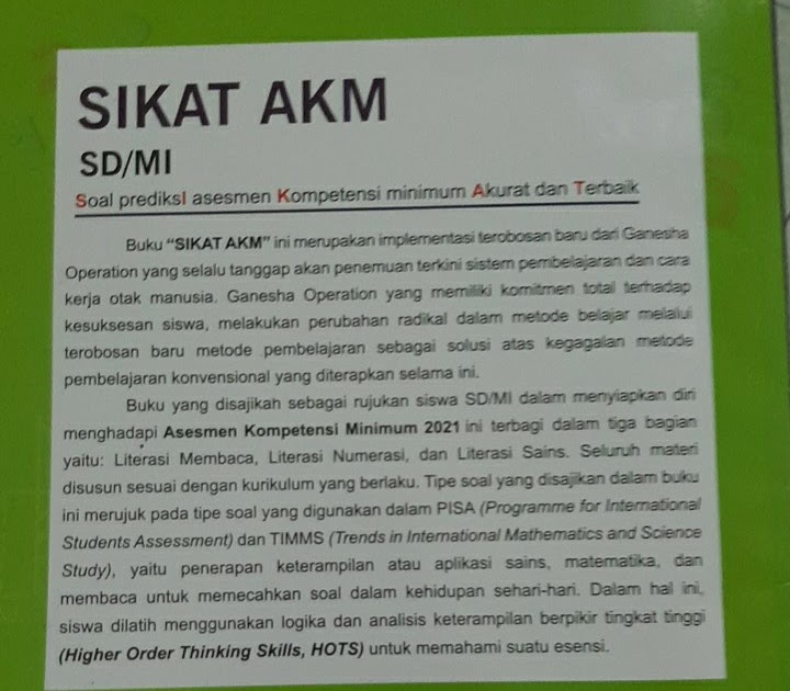 Contoh Soal Akm Ips Smp 2021 - 25+ Download Soal Akm Ipa Smp Background