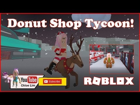 Chloe Tuber Roblox Donut Shop Tycoon Gameplay Playing Two