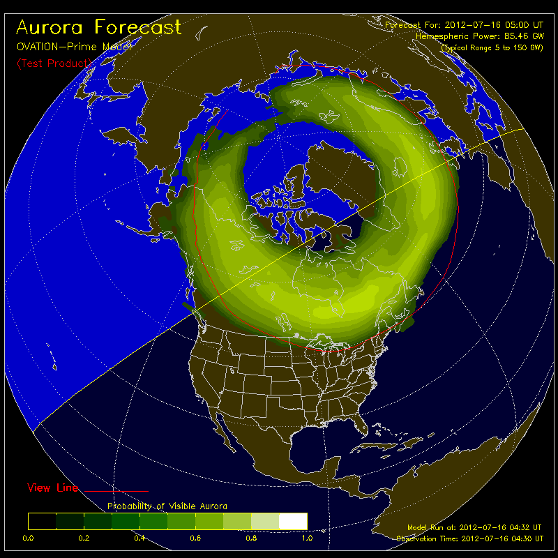 Aurora Map World Map 07