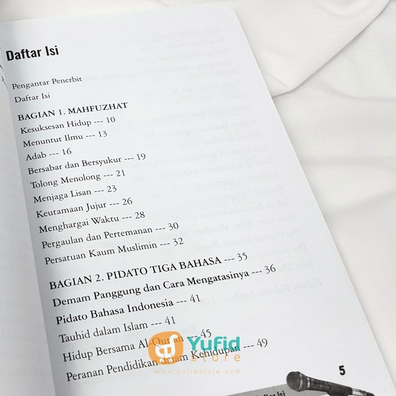 Contoh Pidato Bahasa Arab Tentang Ilmu Barisan Contoh