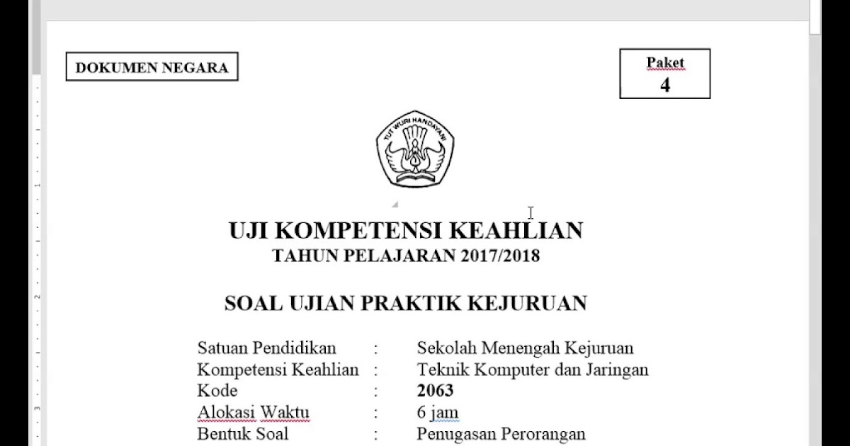 Contoh Soal Tes Masuk Smk Jurusan Tkj Contoh Soal Terbaru