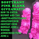 Snatchpunch Creature Cartel's "BOSTYRANT" giveaway on Instagram!