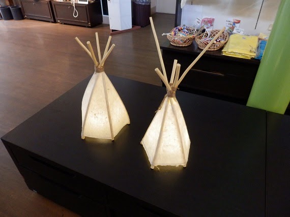 竹 ひご ランプ シェード 作り方