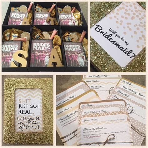 Bridesmaids Proposal boxes wedding Pinterest Bridesmaids Proposal boxes wedding Pinterest