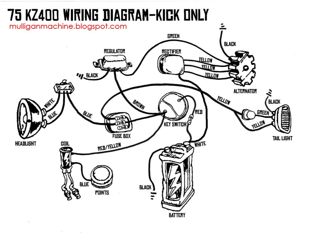 Kz400 Wiring Diagram