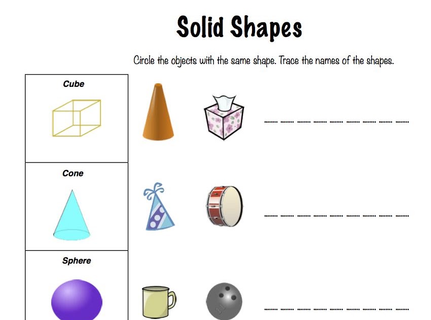 Maths Worksheets For Grade 1 Shapes : In this year, kids need to