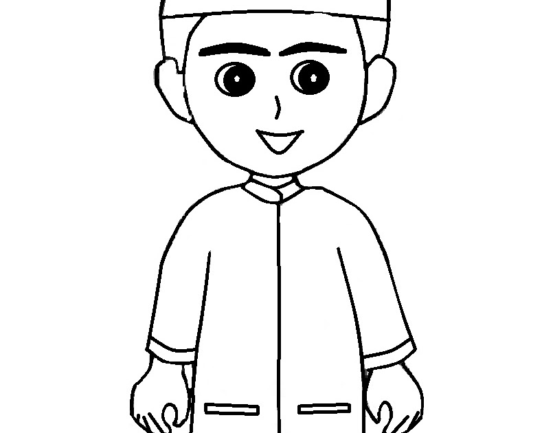 10+ Ide Sketsa Gambar Baju Muslim Laki Laki Tea And Lead