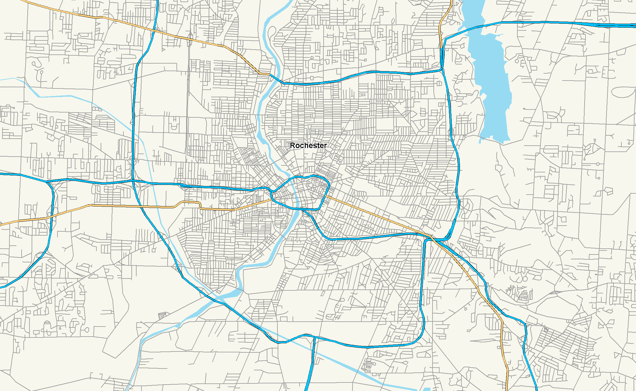 File:Rochester NY Highways map.png ~ mapvoice