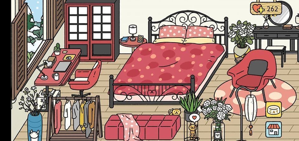Adorable Home Bedroom Design Red