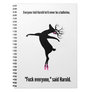 Always be a Harold. Spiral Notebook