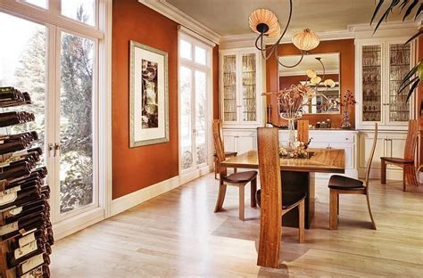 25 Trendy Dining Rooms with Spunky Orange 25 Trendy Dining Rooms with Spunky Orange