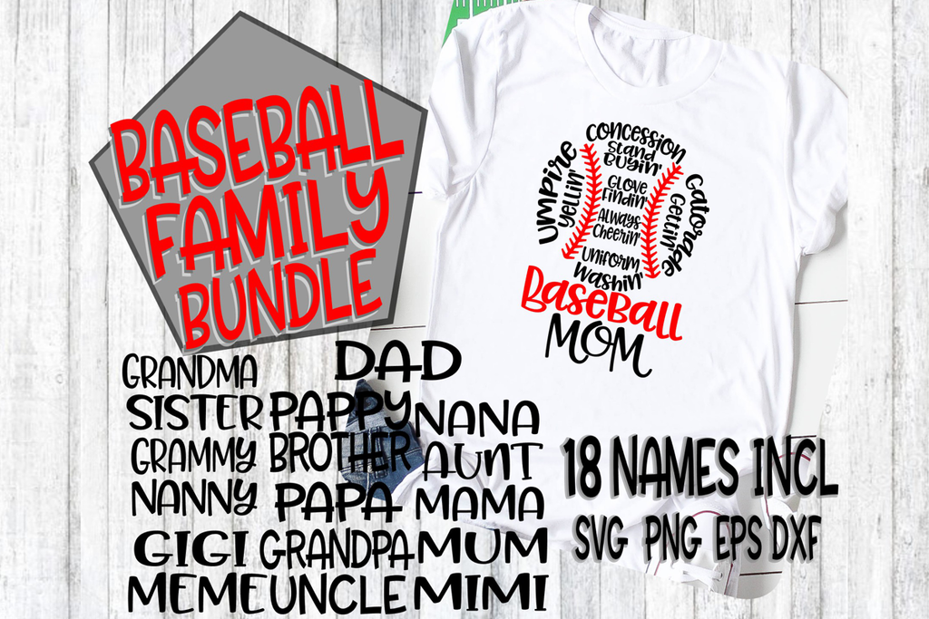 Baseball Svg Bundle - 97+ File for DIY T-shirt, Mug, Decoration and more