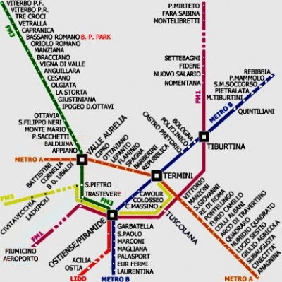 27 Map Of Rome Train Stations - Map Online Source