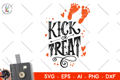 Download Kick Or Treat Svg Halloween Svg Maternity Svg Free