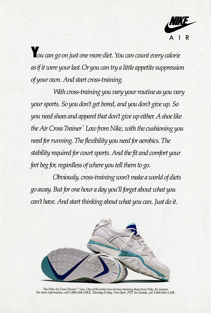 Take A Look At These Retro Nike Ads For Women - Entertainment vertecs
